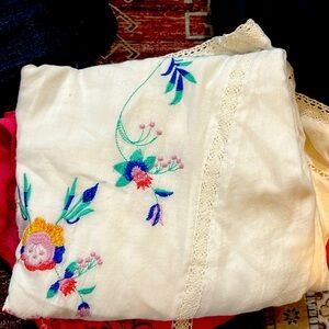 Umgee Mexican pattern dress- white